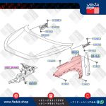 گلگیر جلو هیوندای توسان جدید ix35