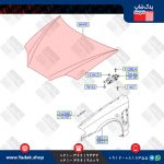 کاپوت (درب موتور) هیوندای کوپه Fx