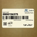 درپوش مهره (0B00156375) کیا