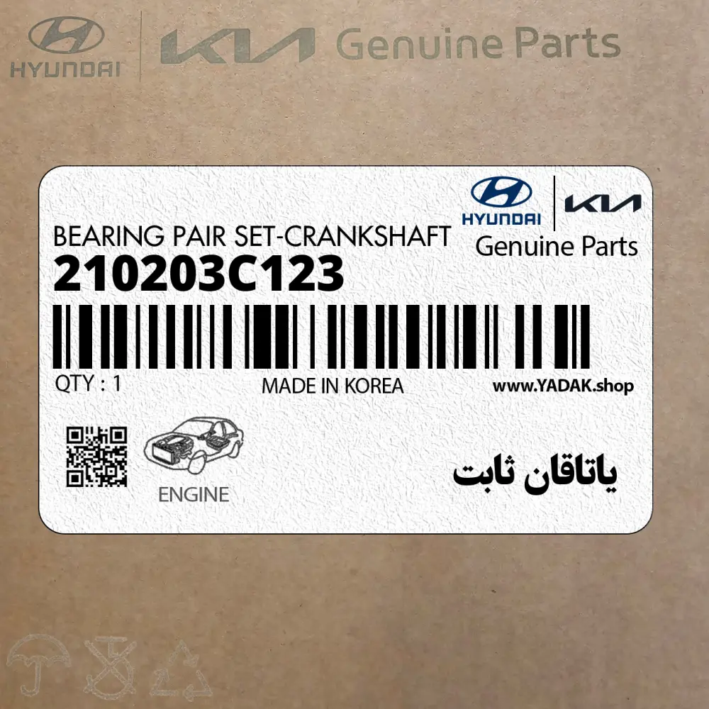 ياتاقان ثابت (210203C123) کیا