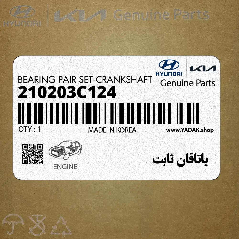 ياتاقان ثابت (210203C124) کیا