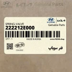 فنر سوپاپ (222212E000) کیا