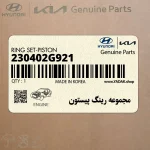 مجموعه رينگ پيستون (230402G921) کیا