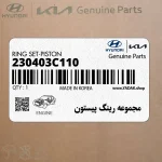 مجموعه رينگ پيستون (230403C110) کیا