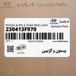پيستون و گژنپين (230413F970) کیا