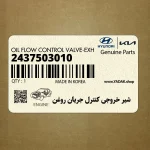 شير خروجي كنترل جريان روغن (2437503010) کیا