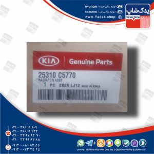 رادیاتور آب (25310C5770) سورنتو نیو UM