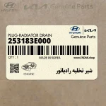 شير تخليه رادياتور (253183E000) کیا