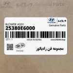 مجموعه فن رادياتور (25380E6000) کیا