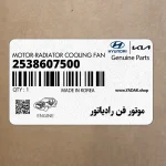 موتور فن رادياتور (2538607500) کیا