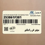 موتور فن رادياتور (253861F381) کیا