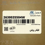 فيلتر روغن (2630035504W) کیا