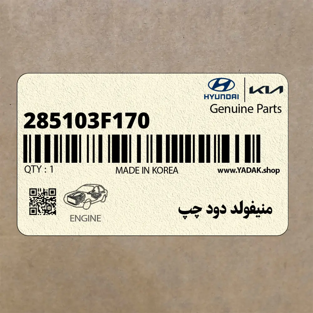 منيفولد دود چپ (285103F170) کیا