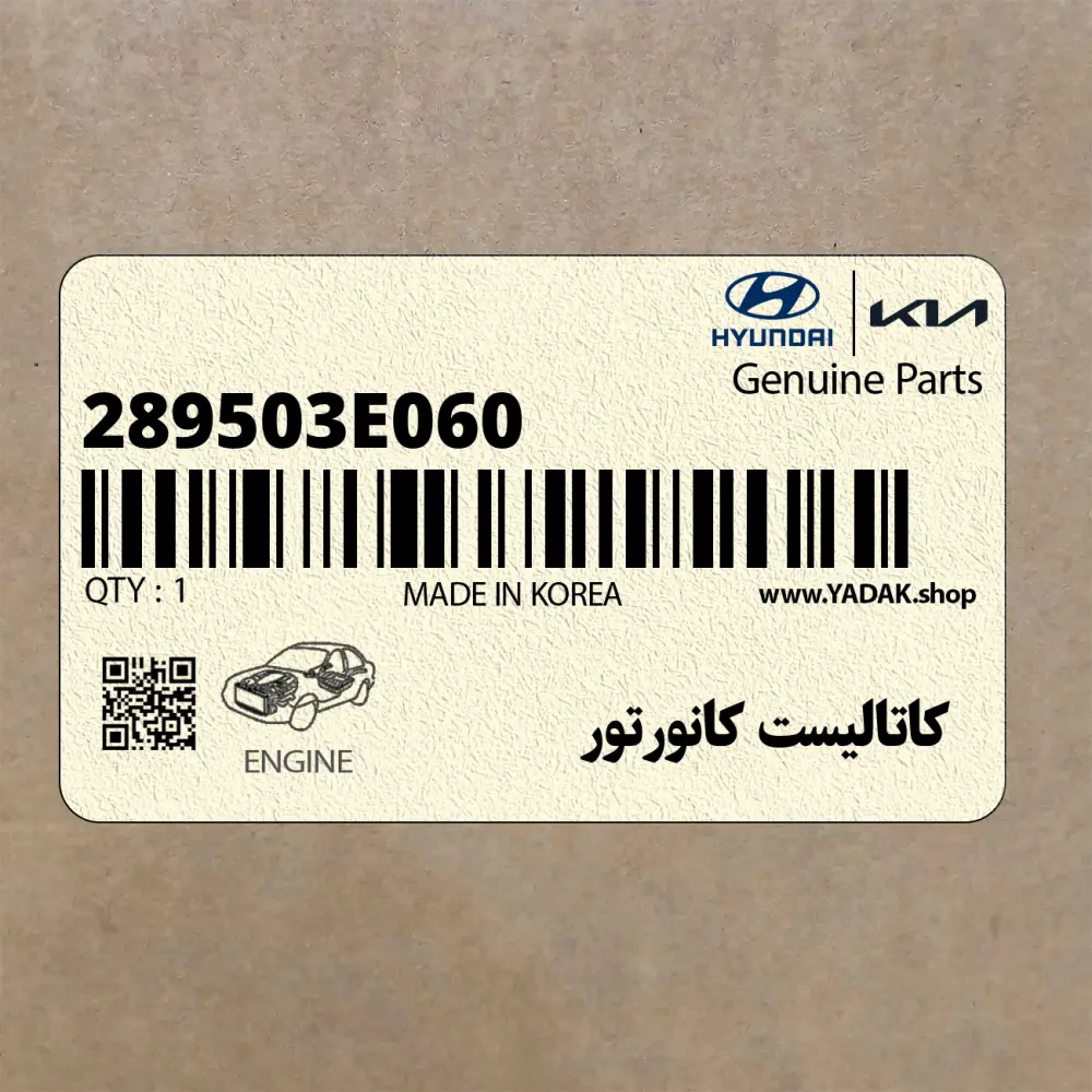 كاتاليست كانورتور (289503E060) کیا