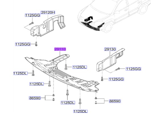 سيني زير موتور (291101F000) کیا