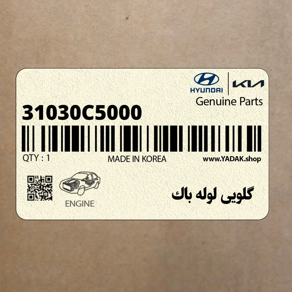 گلويي لوله باك (31030C5000) کیا