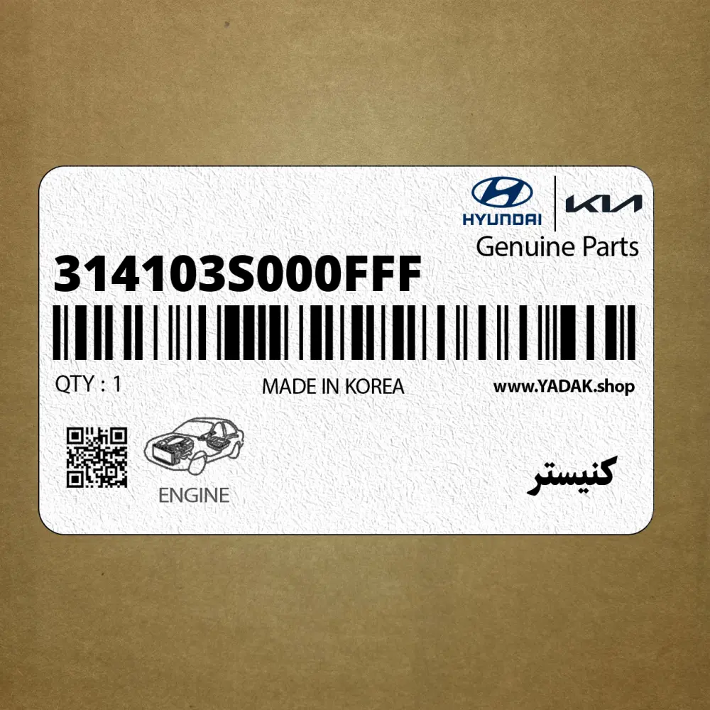 كنيستر (314103S000FFF) کیا