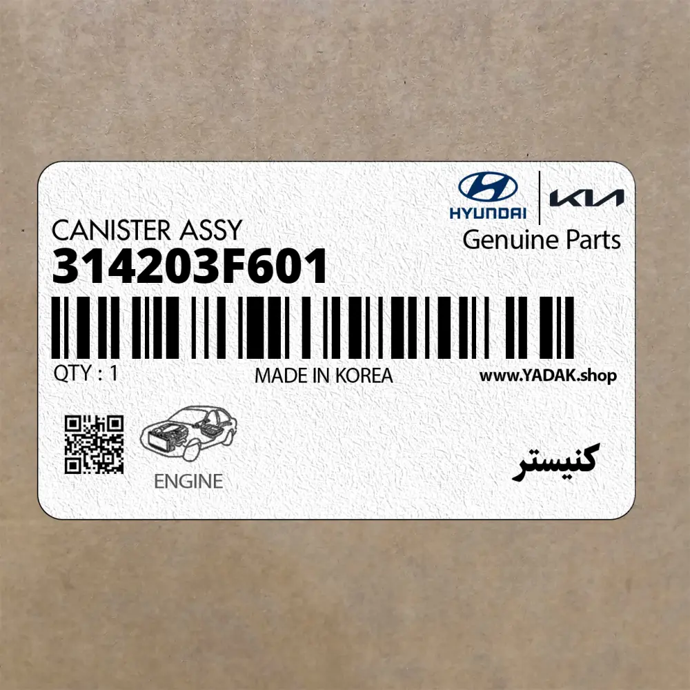 كنيستر (314203F601) کیا