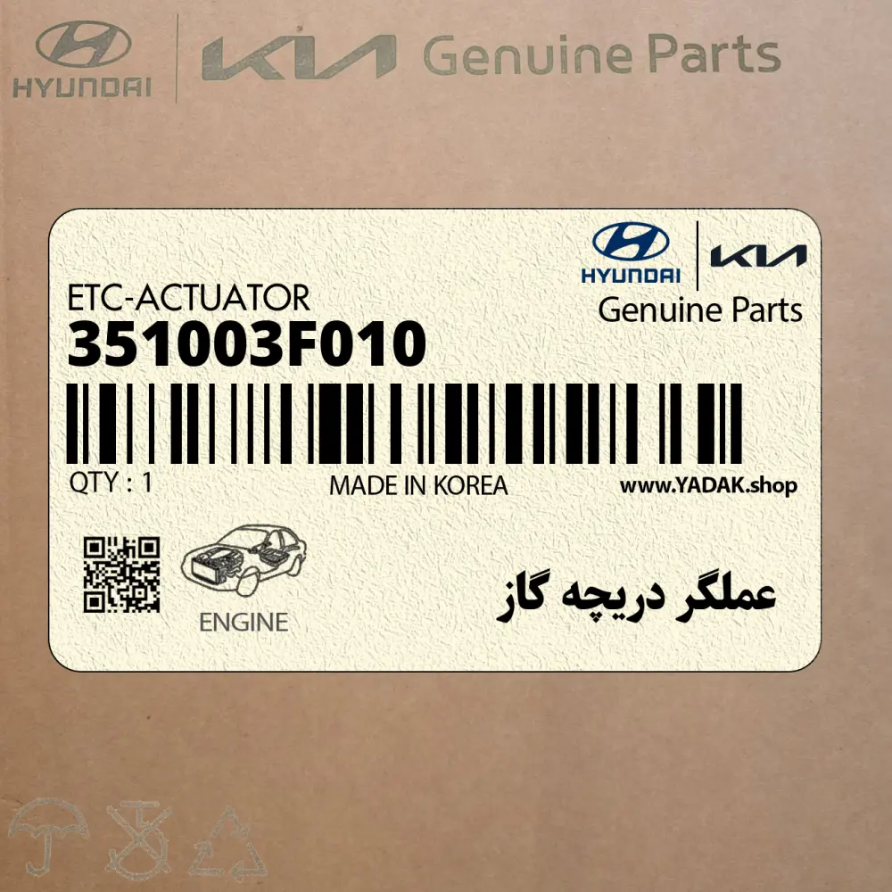 عملگر دريچه گاز (351003F010) کیا