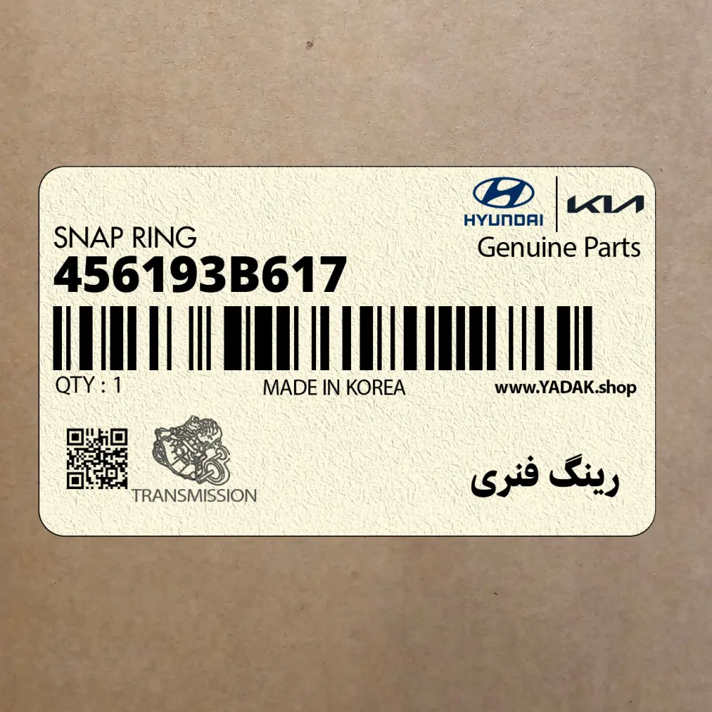 رينگ فنري (456193B617) کیا