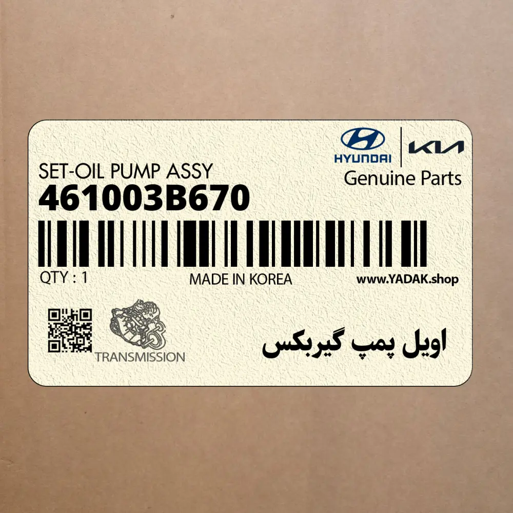 اويل پمپ گيربكس (461003B670) کیا
