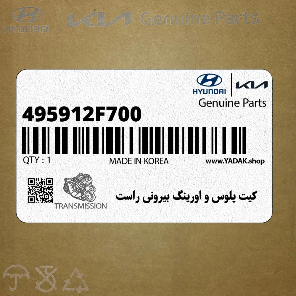 كيت پلوس و اورينگ بيروني راست (495912F700) کیا