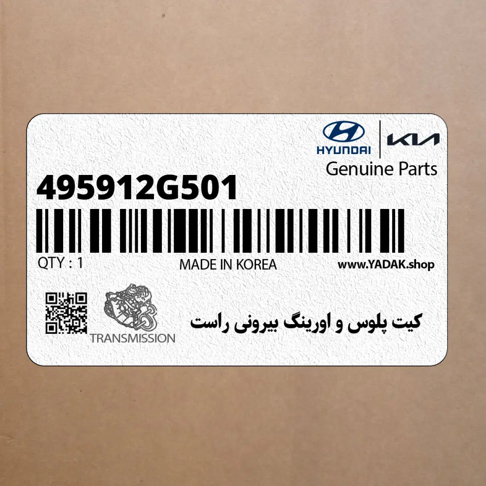 كيت پلوس و اورينگ بيروني راست (495912G501) کیا