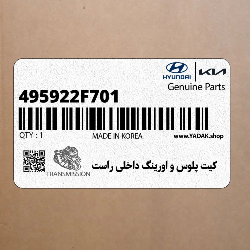 كيت پلوس و اورينگ داخلي راست (495922F701) کیا