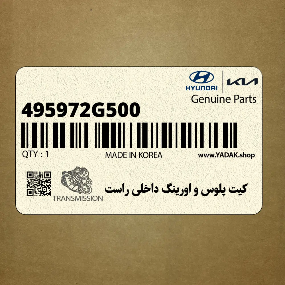 كيت پلوس و اورينگ داخلي راست (495972G500) کیا