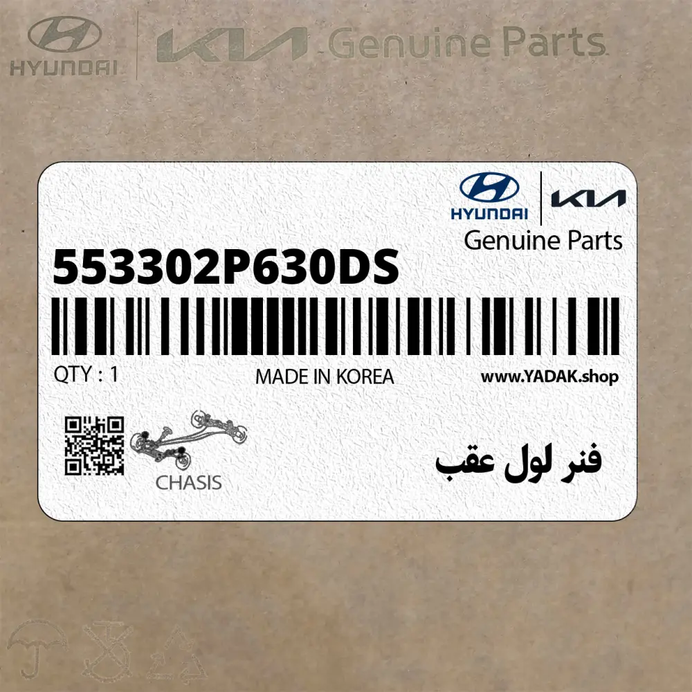 فنر لول عقب (553302P630-DS) کیا