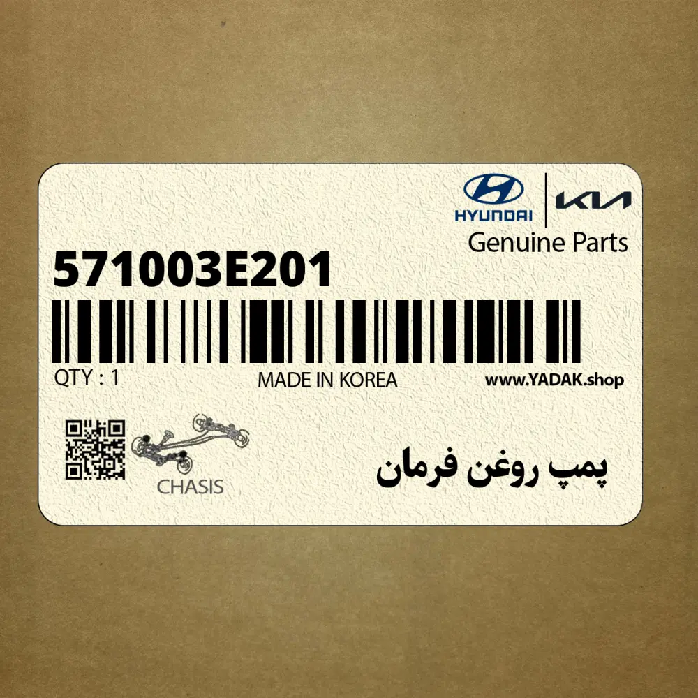 پمپ روغن فرمان (571003E201) کیا
