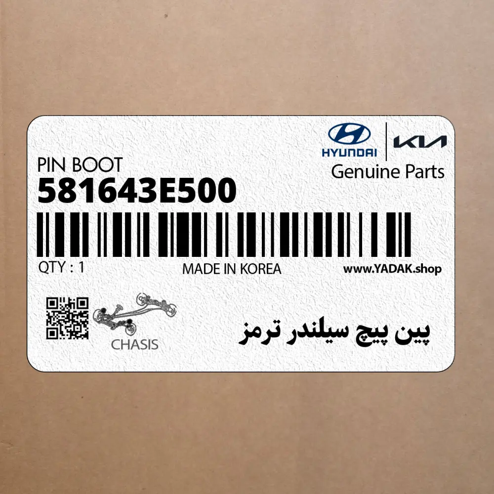پين پيچ سيلندر ترمز (581643E500) کیا