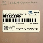 پوشش نگهدارنده ترمز عقب راست (582522S300) کیا
