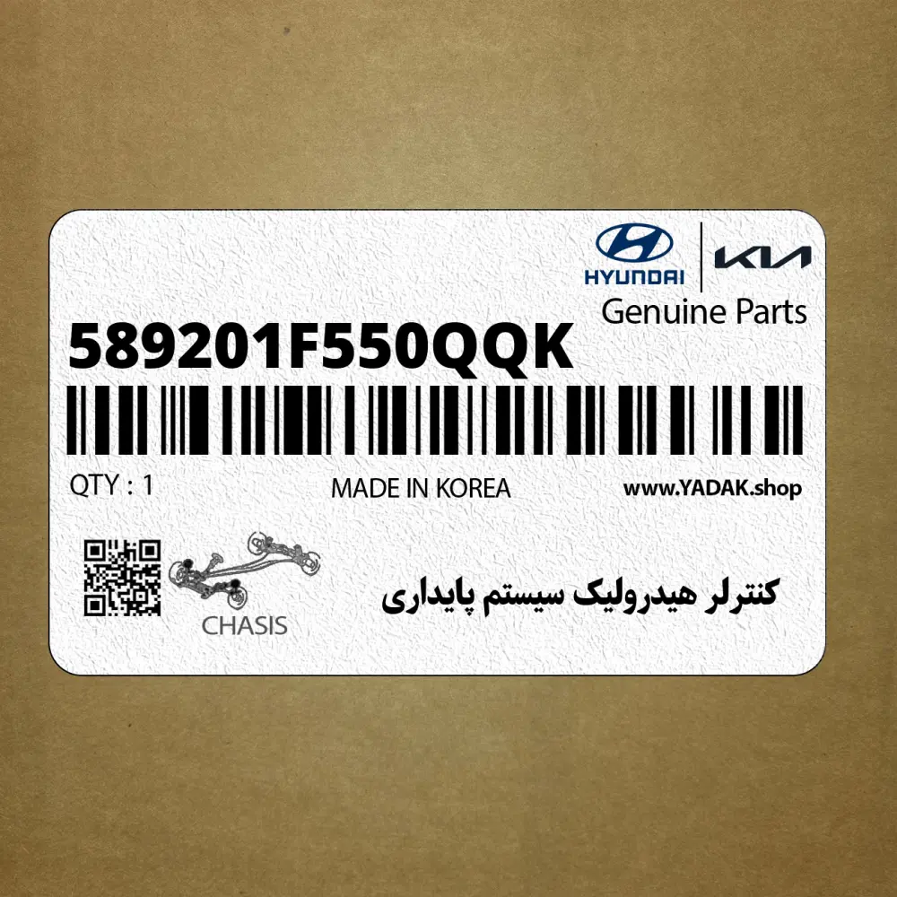 كنترلر هيدروليك سيستم پايداري (589201F550QQK) کیا