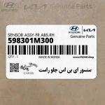 سنسور اي بي اس جلو راست (598301M300) کیا