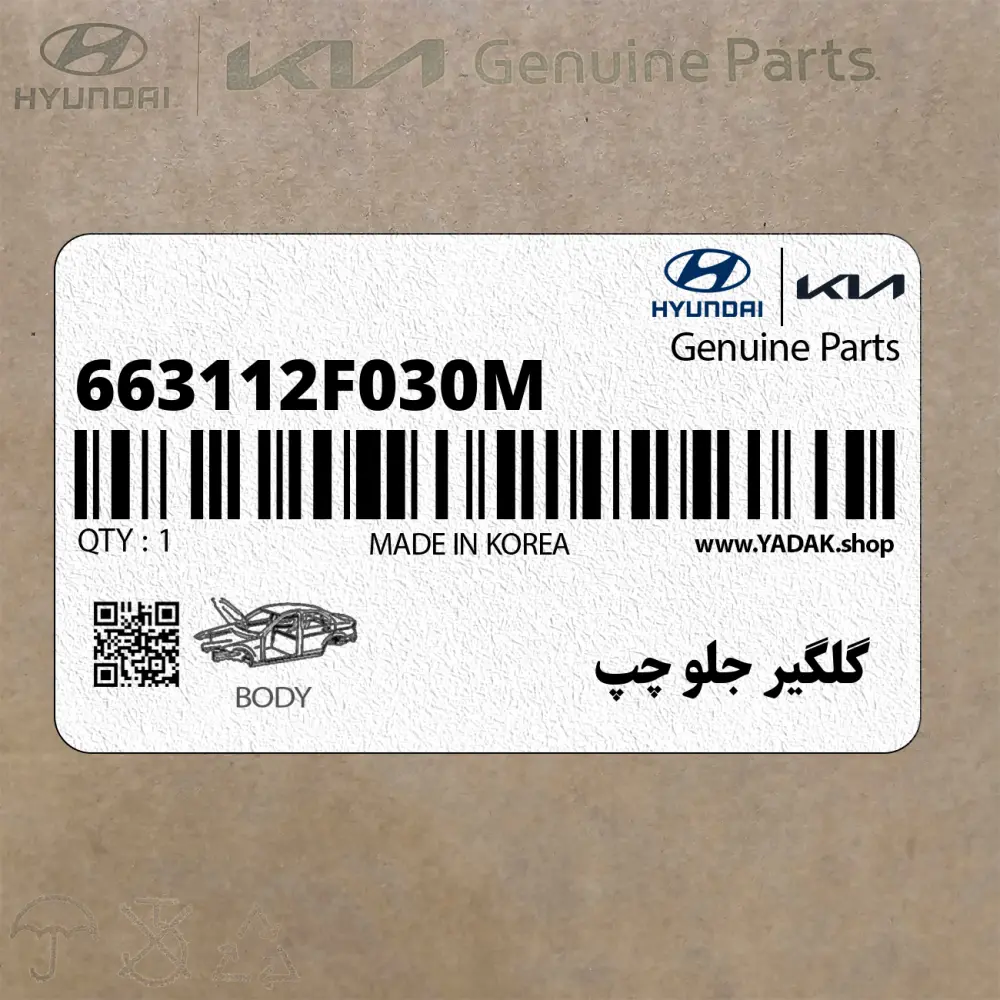 گلگير جلو چپ (663112F030M) کیا
