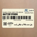 پنل سمت بالا آب چكان راست (667281F000) کیا