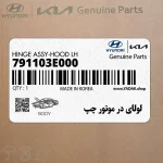 لولاي در موتور چپ (791103E000) کیا