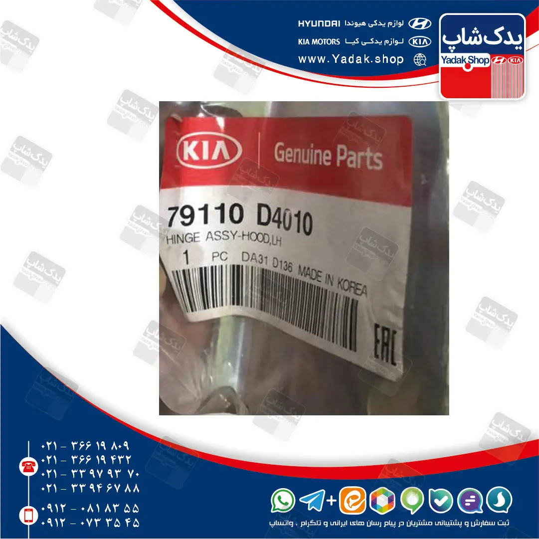 لولاي در موتور چپ (79110D4010) کیا