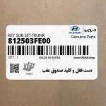 دست قفل و كليد صندوق عقب (812503FE00) کیا