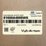 مجموعه سقف پانوراما (81600A4000WK) کیا