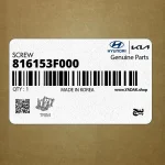 پيچ (816153F000) کیا