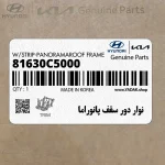 نوار دور سقف پانوراما (81630C5000) کیا