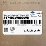 كاور در عقب راست (817403W000WK) کیا