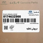 درپوش تخليه (817463Z000) کیا