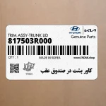 كاور پشت در صندوق عقب (817503R000) کیا