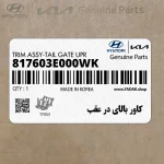كاور بالاي در عقب (817603E000WK) کیا