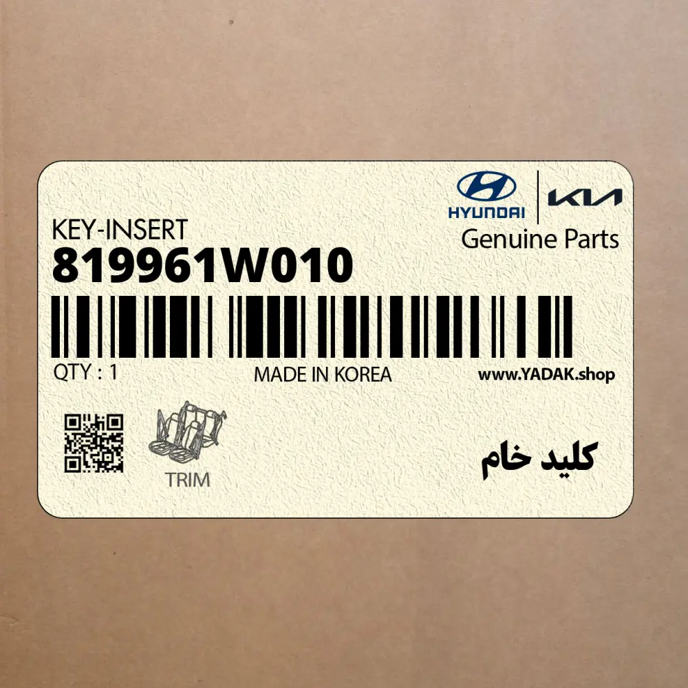 كليد خام (819961W010) کیا