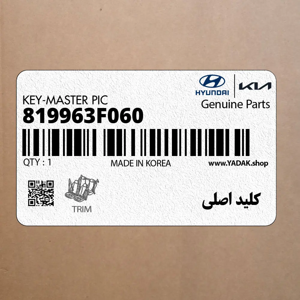 كليد اصلي (819963F060) کیا