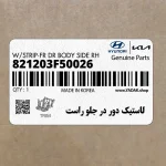 لاستيك دور در جلو راست (821203F50026) کیا